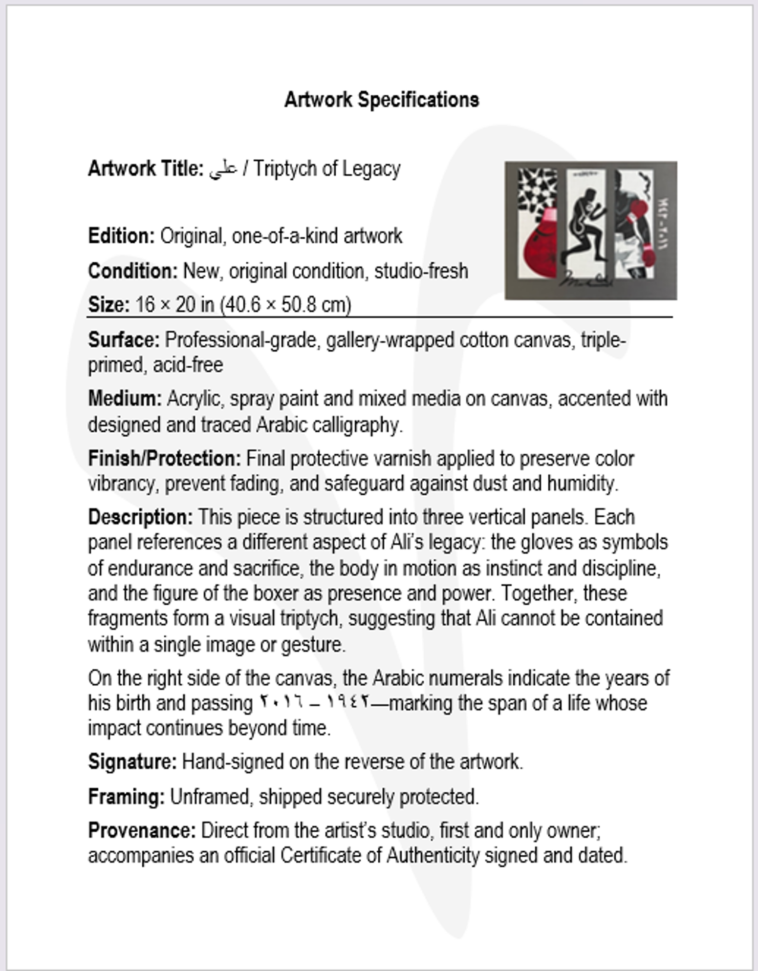 Legacy in Fragments